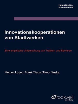 cover image of Innovationskooperationen von Stadtwerken